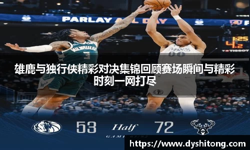 雄鹿与独行侠精彩对决集锦回顾赛场瞬间与精彩时刻一网打尽
